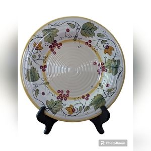 Pier 1 Chateau Napa plate